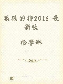 狠狠的撸2016 最新版